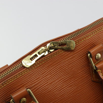 Louis Vuitton Alma Handbag Epi Leather, Brown, Leather, Handbag