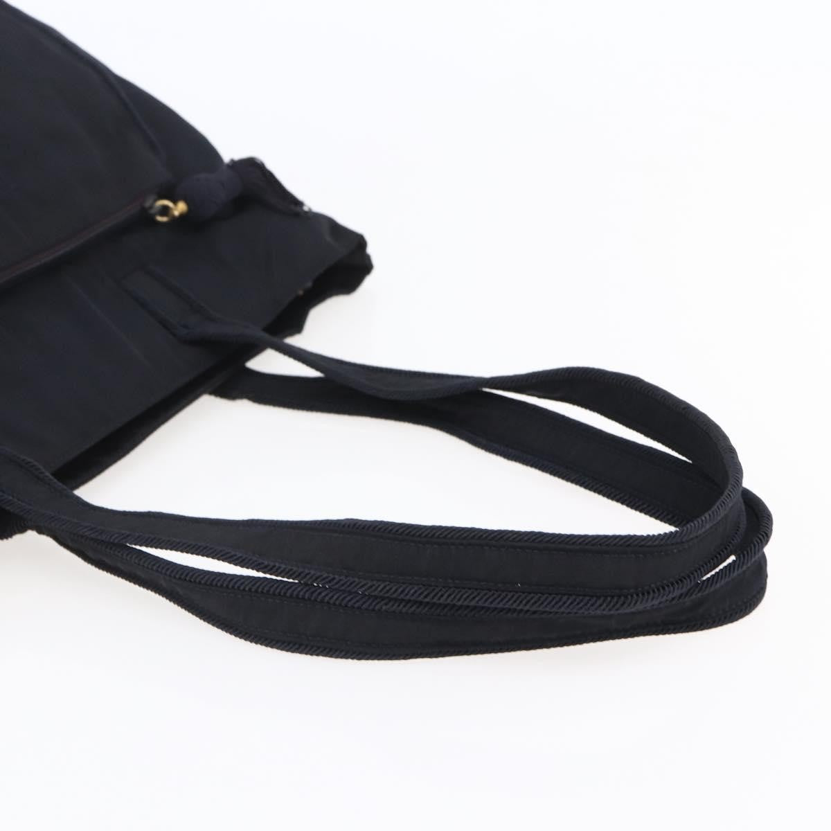 Prada Front Pocket Zip Tote Tessuto, Black, Nylon, Tote Bag
