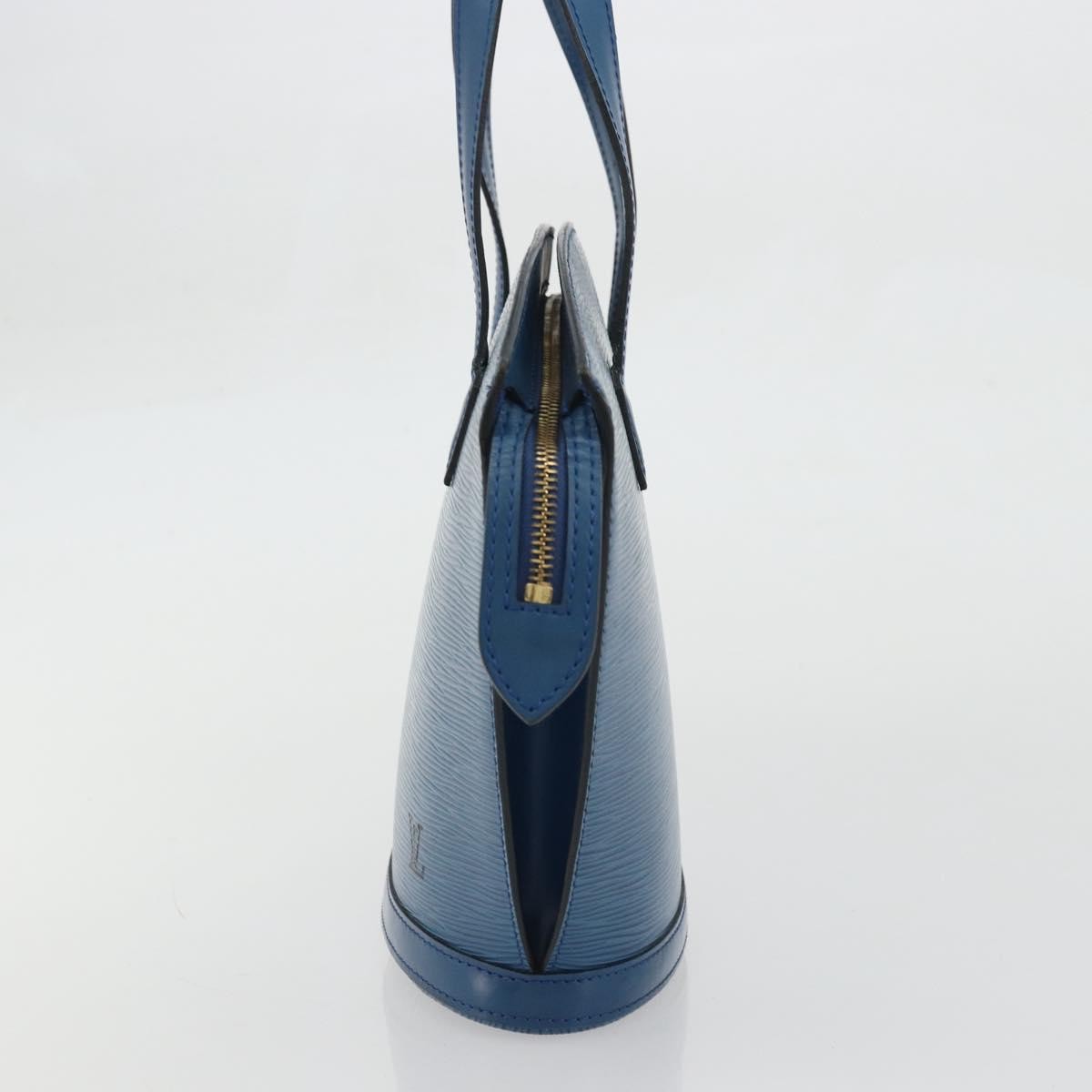 Louis Vuitton Saint Jacques Handbag Epi Leather, Blue, Leather, Handbag