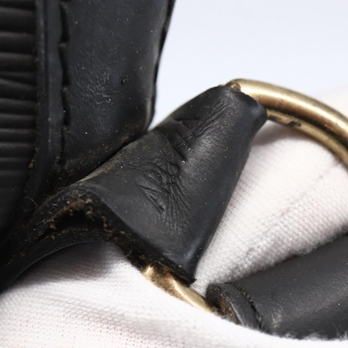 Louis Vuitton Noe Handbag Epi leather, BLACK, LEATHER, Shoulder bag