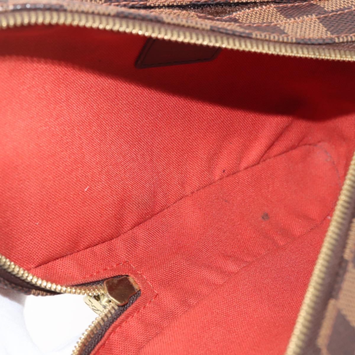 Louis Vuitton Geronimos Waist Bag Damier, BROWN, CANVAS, Shoulder bag