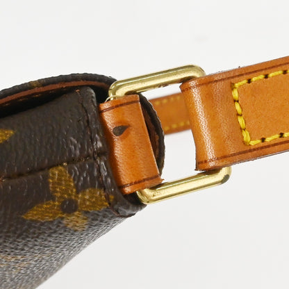 Louis Vuitton Musette Salsa Handbag Monogram Canvas, Brown, Canvas, Shoulder Bag