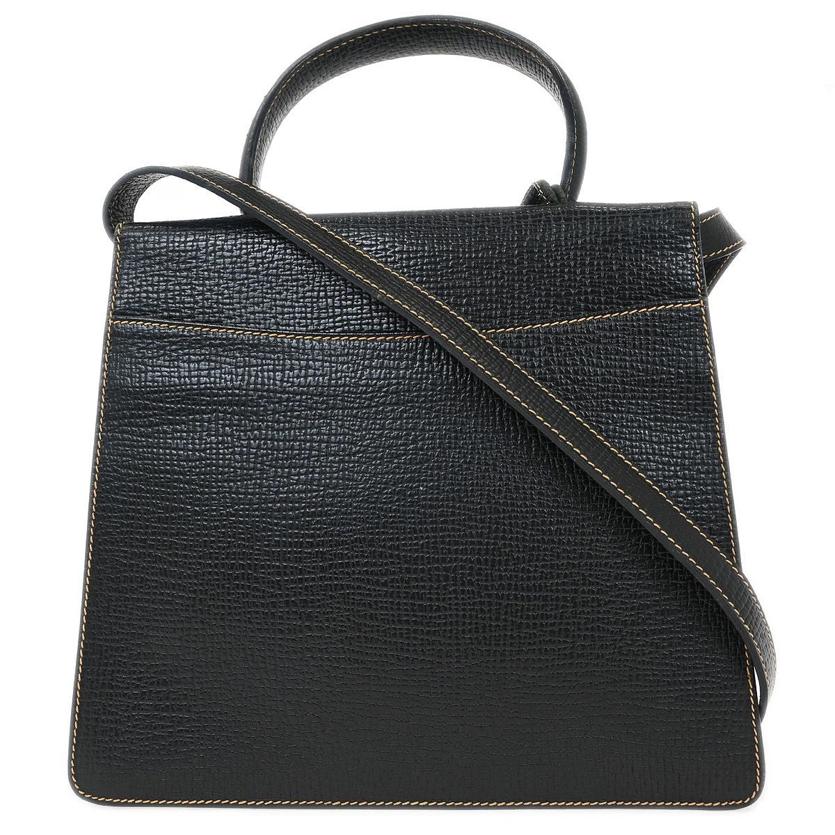 Loewe Barcelona Shoulder Bag Leather, BLACK, LEATHER, Handbag