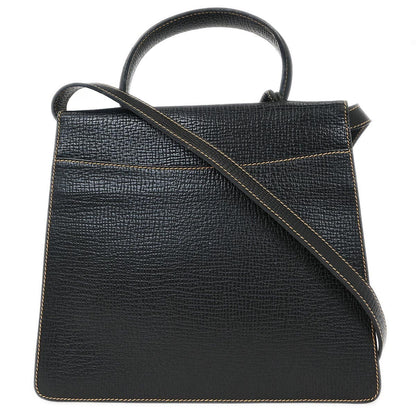 Loewe Barcelona Shoulder Bag Leather, BLACK, LEATHER, Handbag