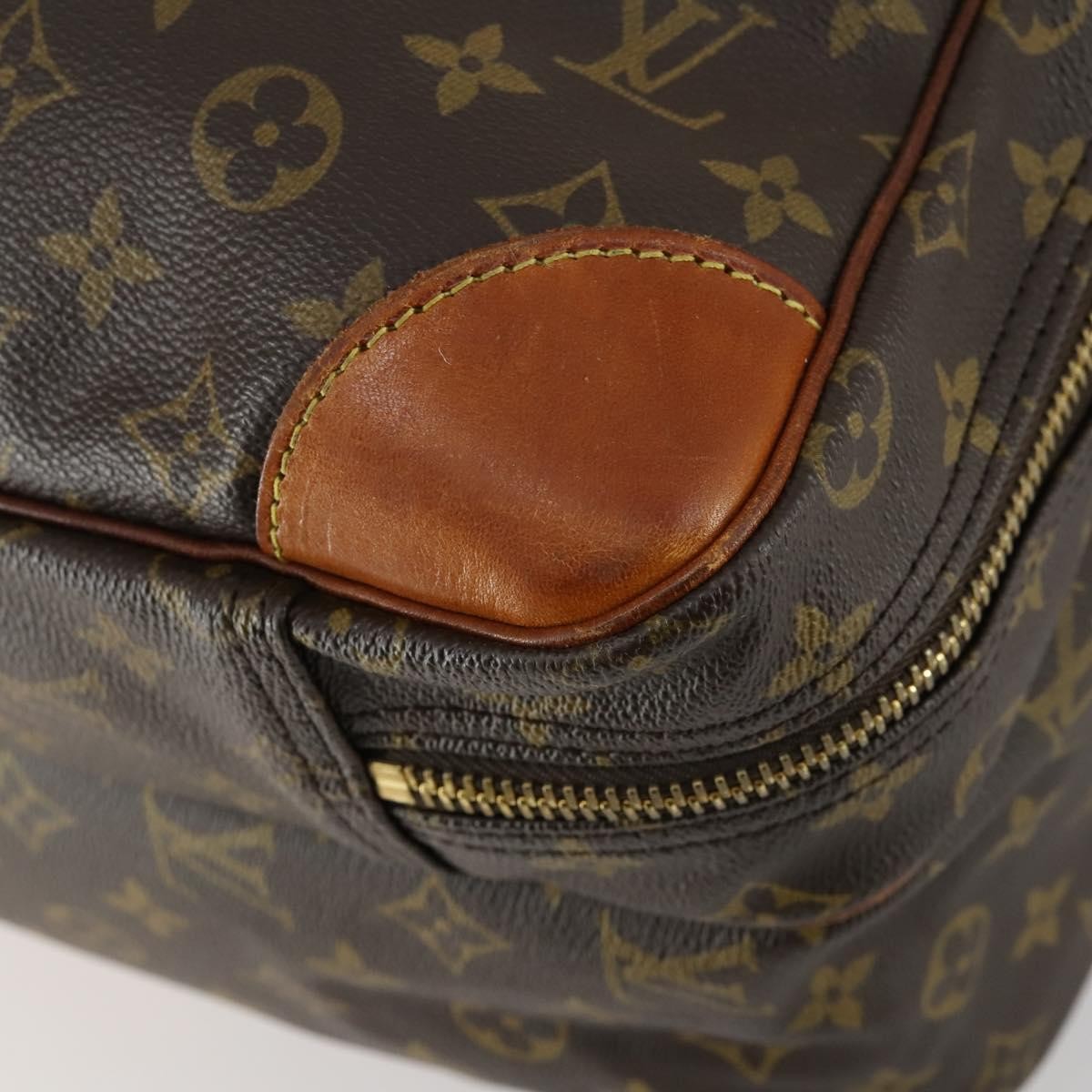 Louis Vuitton Sirius Handbag Monogram Canvas, BROWN, CANVAS, Travel bag