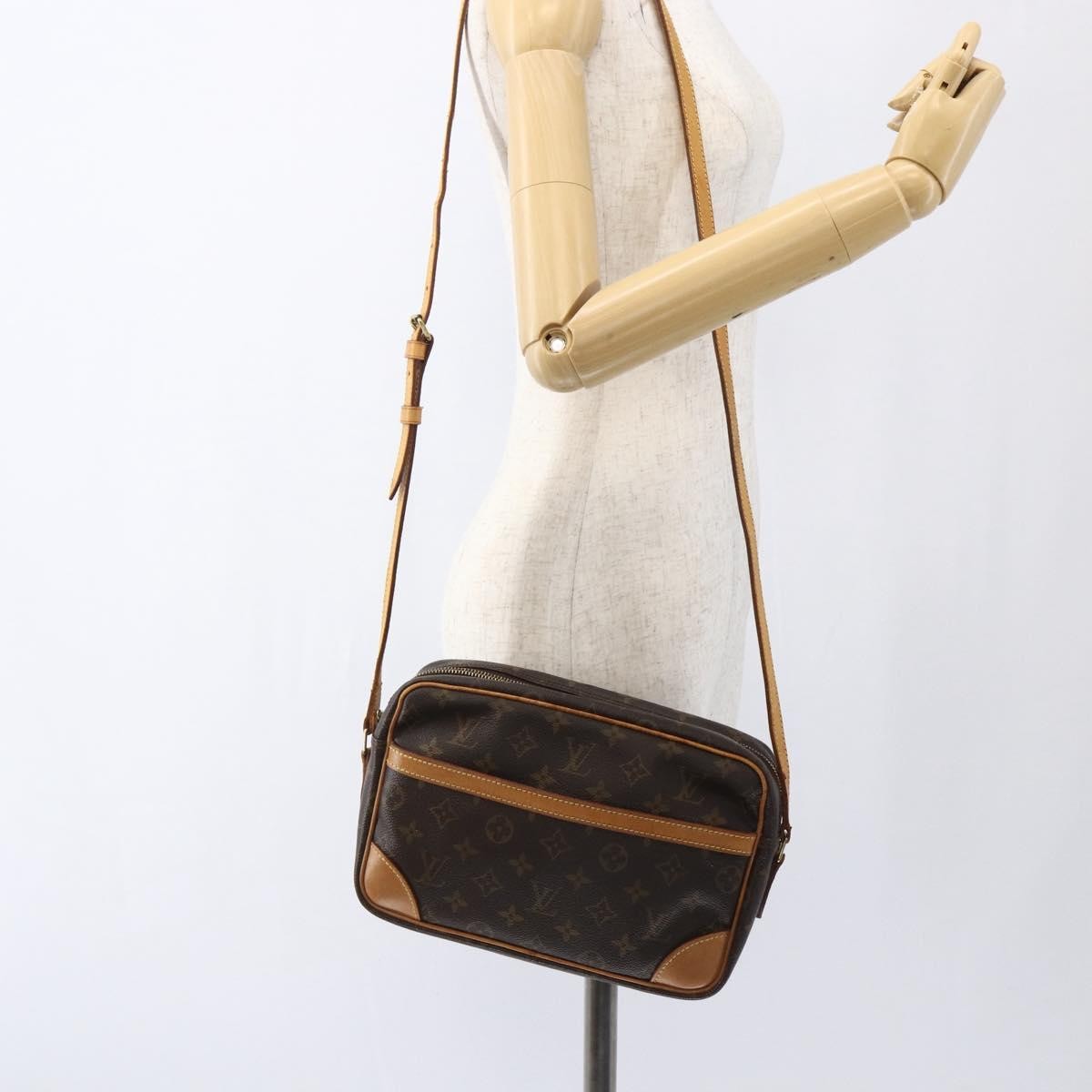 Louis Vuitton Trocadero Handbag Monogram Canvas, BROWN, CANVAS, Shoulder bag