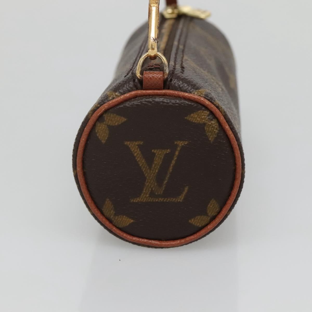 Louis Vuitton Papillon Pochette Monogram Canvas, BROWN, CANVAS, Clutche & pouche