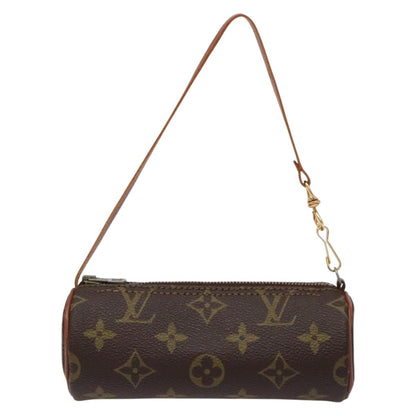 Louis Vuitton Papillon Pochette Monogram Canvas, BROWN, CANVAS, Handbag
