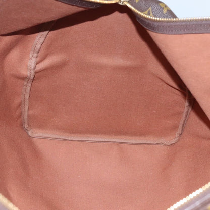 Louis Vuitton Keepall Bag Monogram Canvas, BROWN, CANVAS, Travel bag