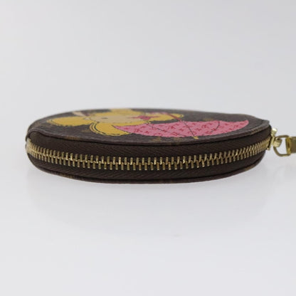 Louis Vuitton Round Coin Purse Limited Edition Monogram Canvas, BROWN, CANVAS, Wallets