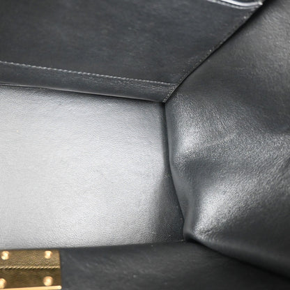 Celine Trapeze Bag Leather with Suede, Multicolour, Leather, Handbag