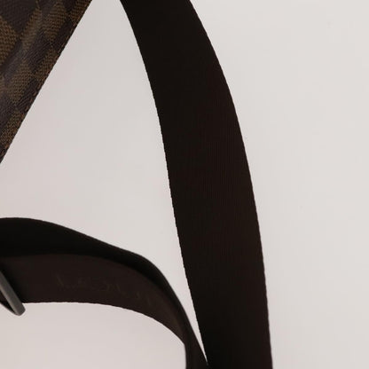 Louis Vuitton Naviglio Handbag Damier, BROWN, CANVAS, Shoulder bag