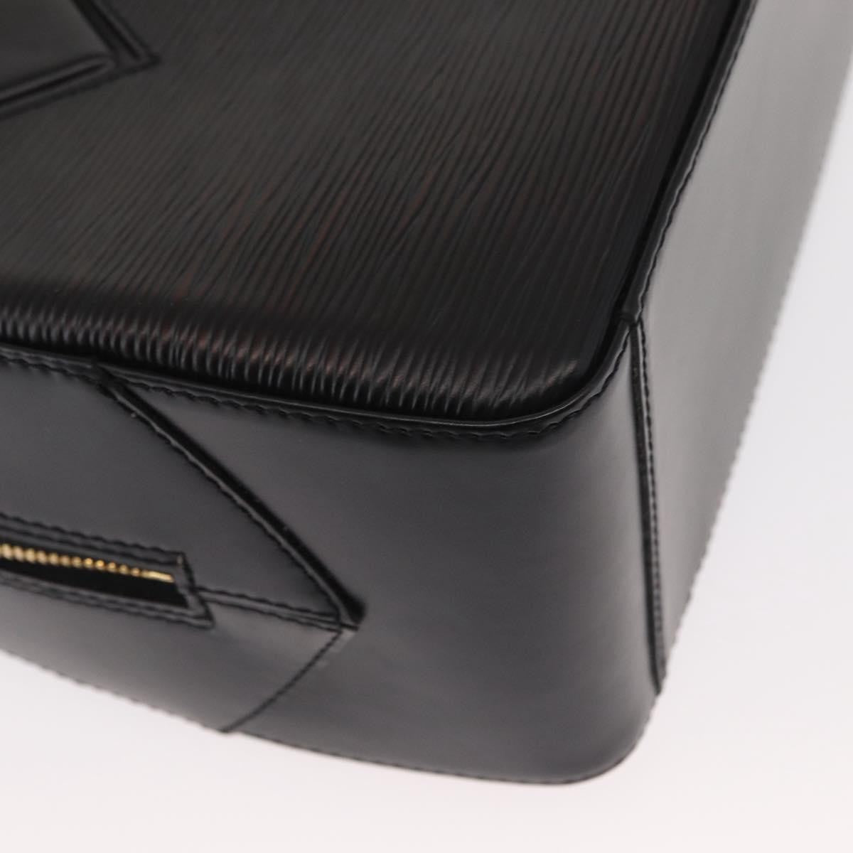 Louis Vuitton Sablons Handbag Epi Leather, Black, Leather, Handbag