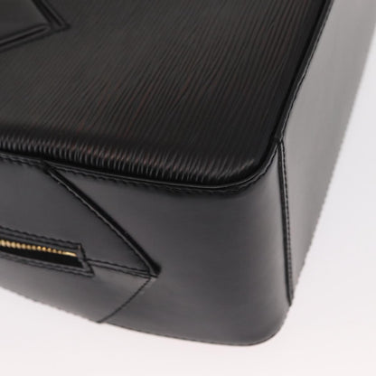 Louis Vuitton Sablons Handbag Epi Leather, Black, Leather, Handbag