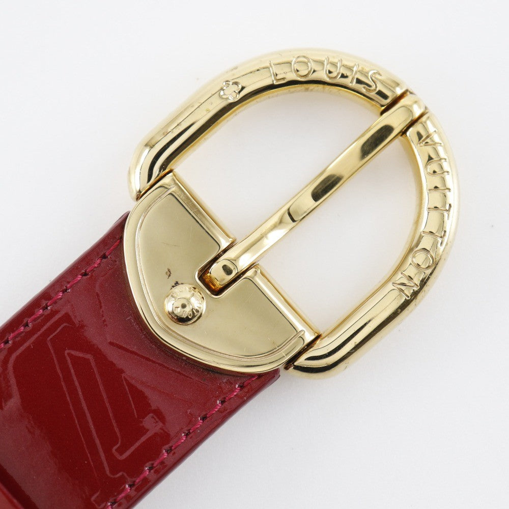 Louis Vuitton Ceinture Belt Monogram Vernis, RED, PATENT_LEATHER, Belts