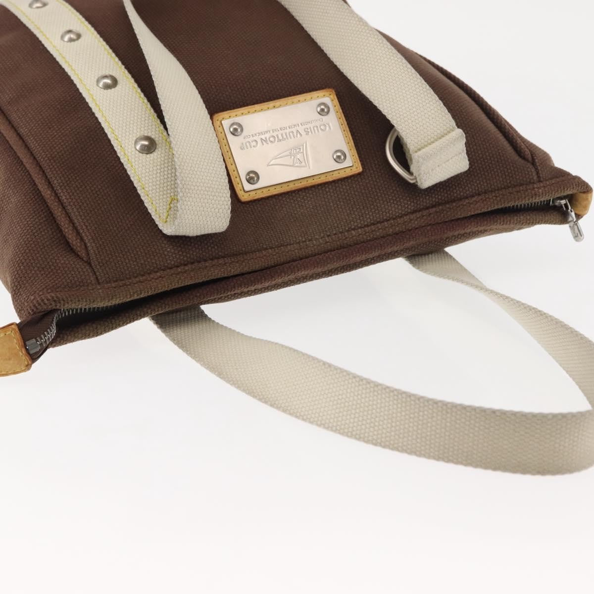 Louis Vuitton Antigua Tote Canvas, BROWN, CANVAS, Tote bag