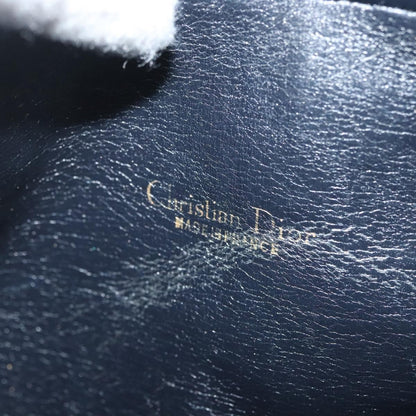 Christian Dior Vintage Trotter Boston Bag Diorissimo Canvas, NAVY, CANVAS, Travel bag