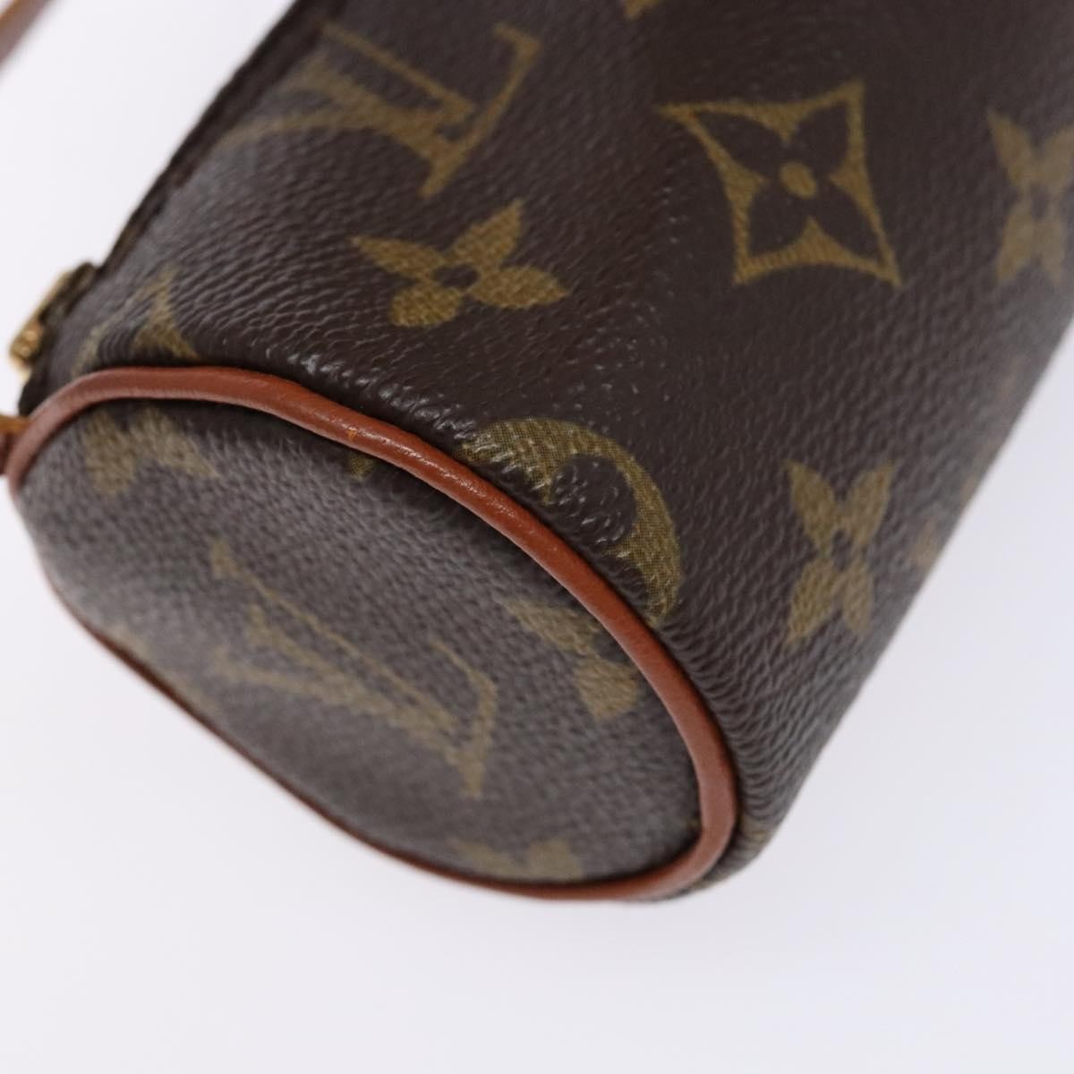 Louis Vuitton Papillon Pochette Monogram Canvas, BROWN, CANVAS, Handbag