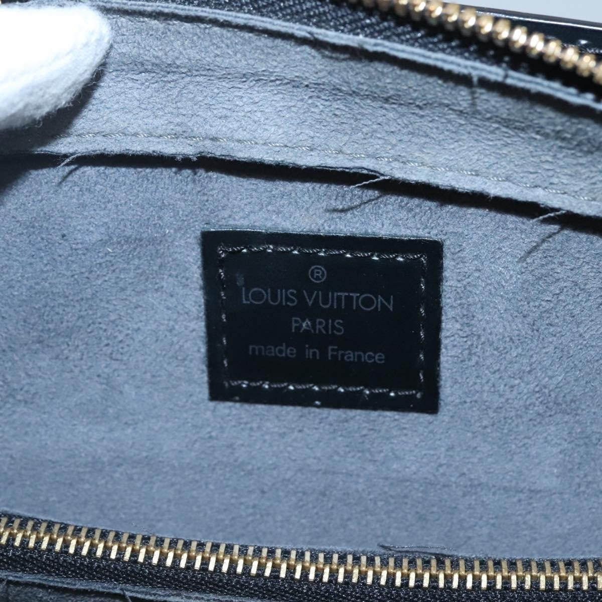 Louis Vuitton Pont Neuf Handbag Epi Leather, BLACK, LEATHER, Handbag