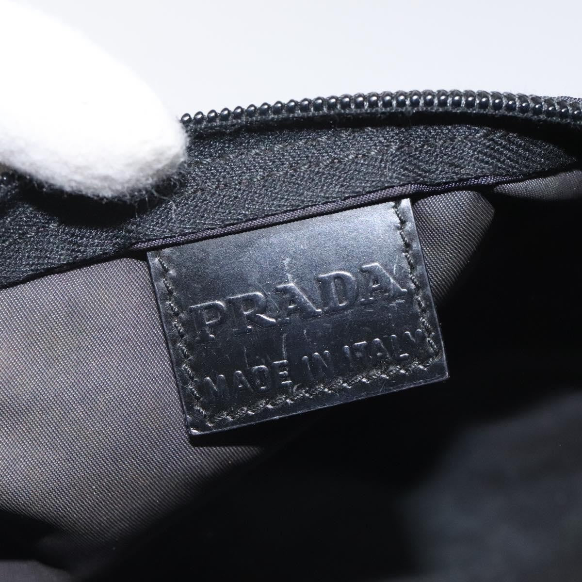 Prada Vintage Pouch Tessuto, Navy, Nylon, Clutch