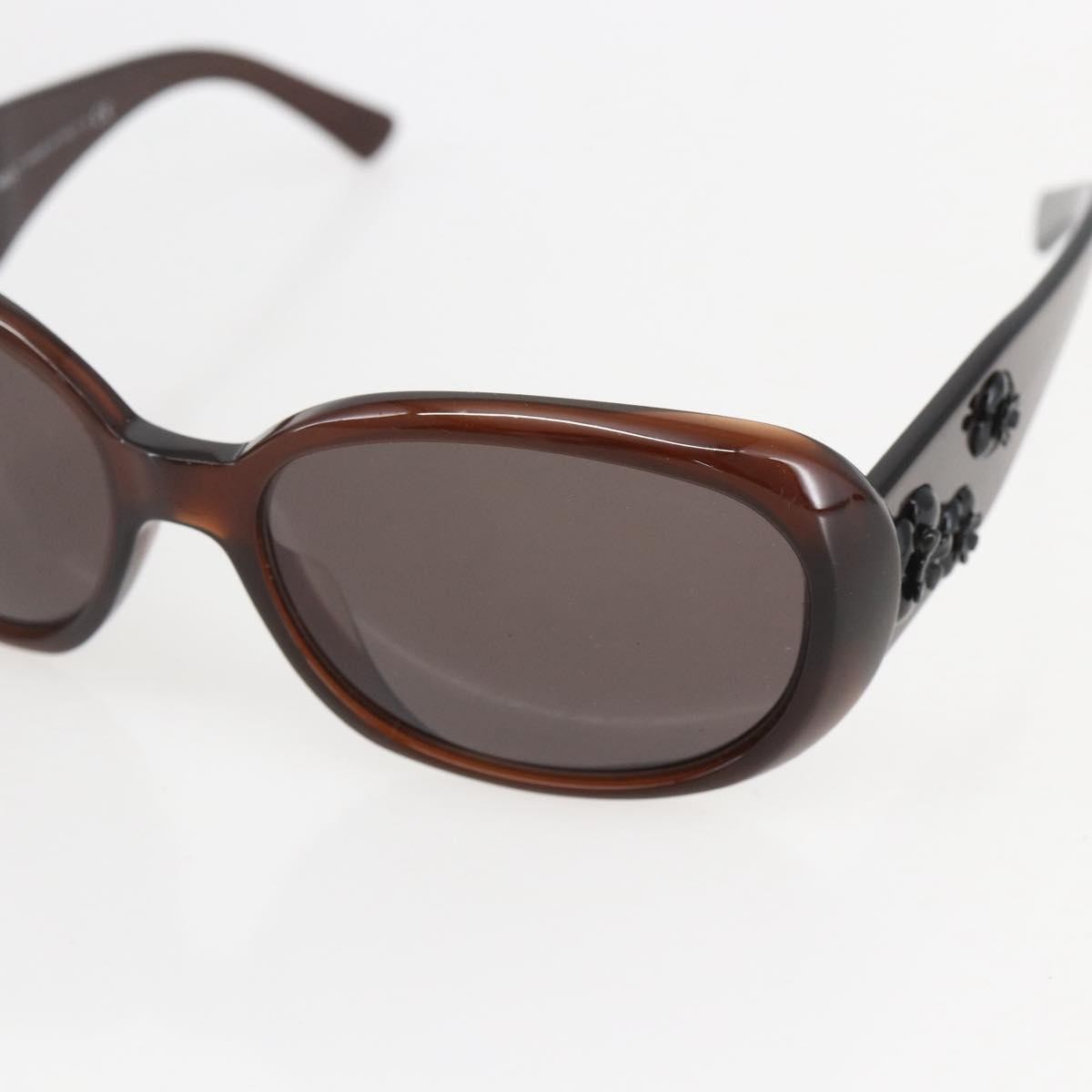 Chanel Camélia sunglasses Plastic, Brown, Plastic, Sunglasses