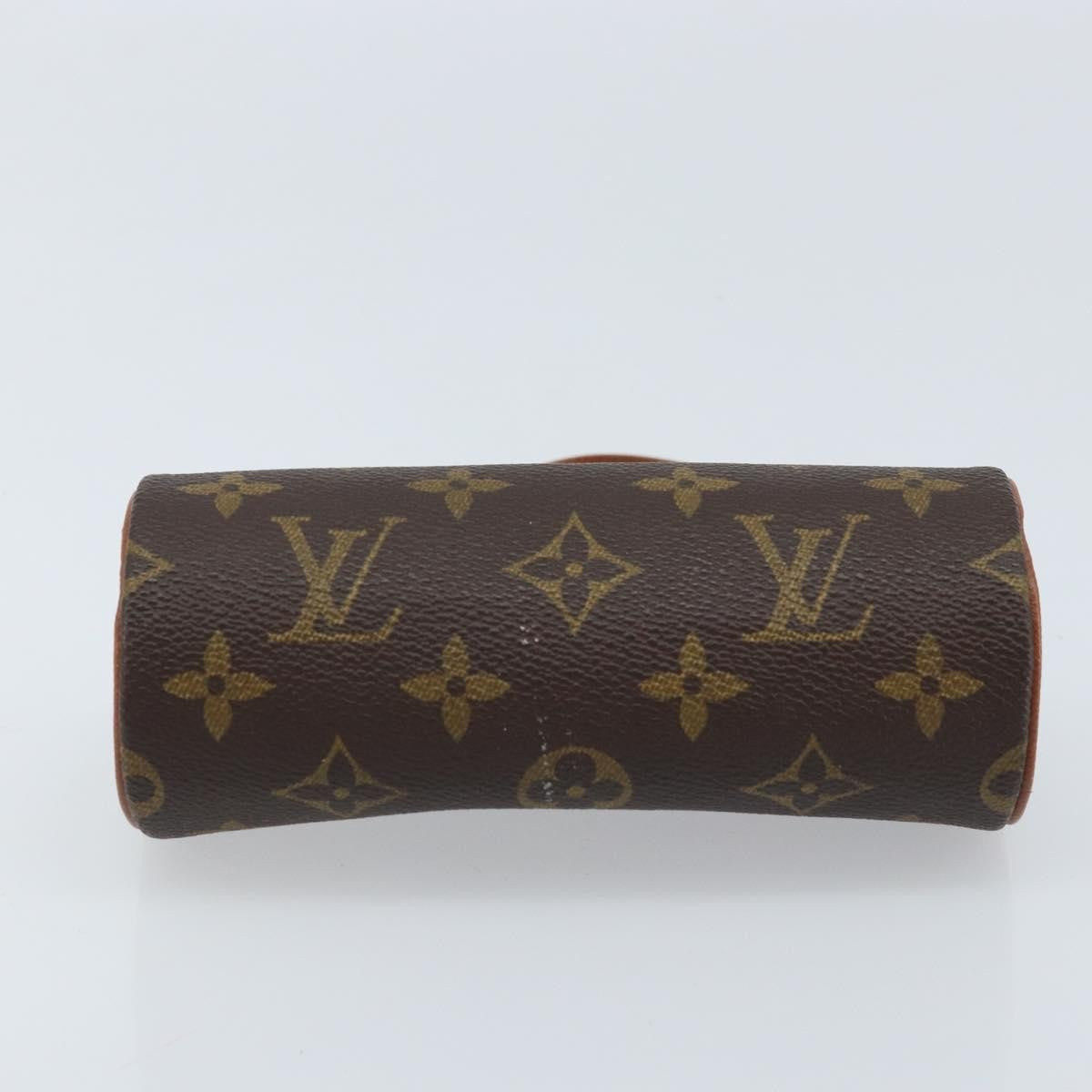 Louis Vuitton Papillon Pochette Monogram Canvas, BROWN, CANVAS, Clutche & pouche