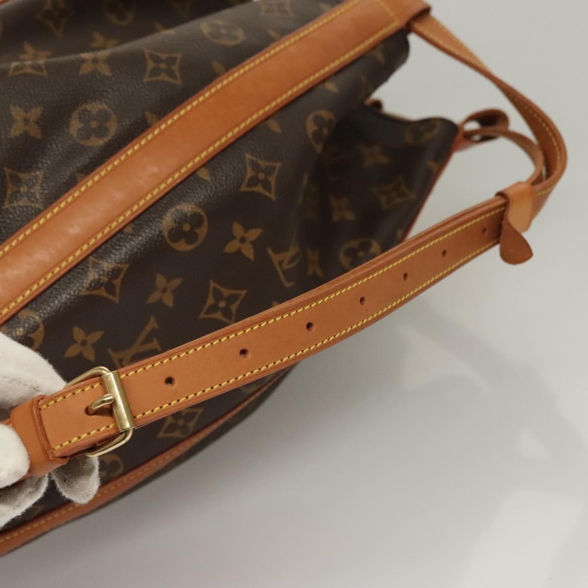 Louis Vuitton Romeo Gigli Handbag Monogram Canvas, BROWN, CANVAS, Shoulder bag