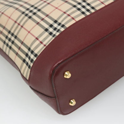 Burberry Nova Check Tote canvas check pattern, BEIGE, CANVAS, Tote bag