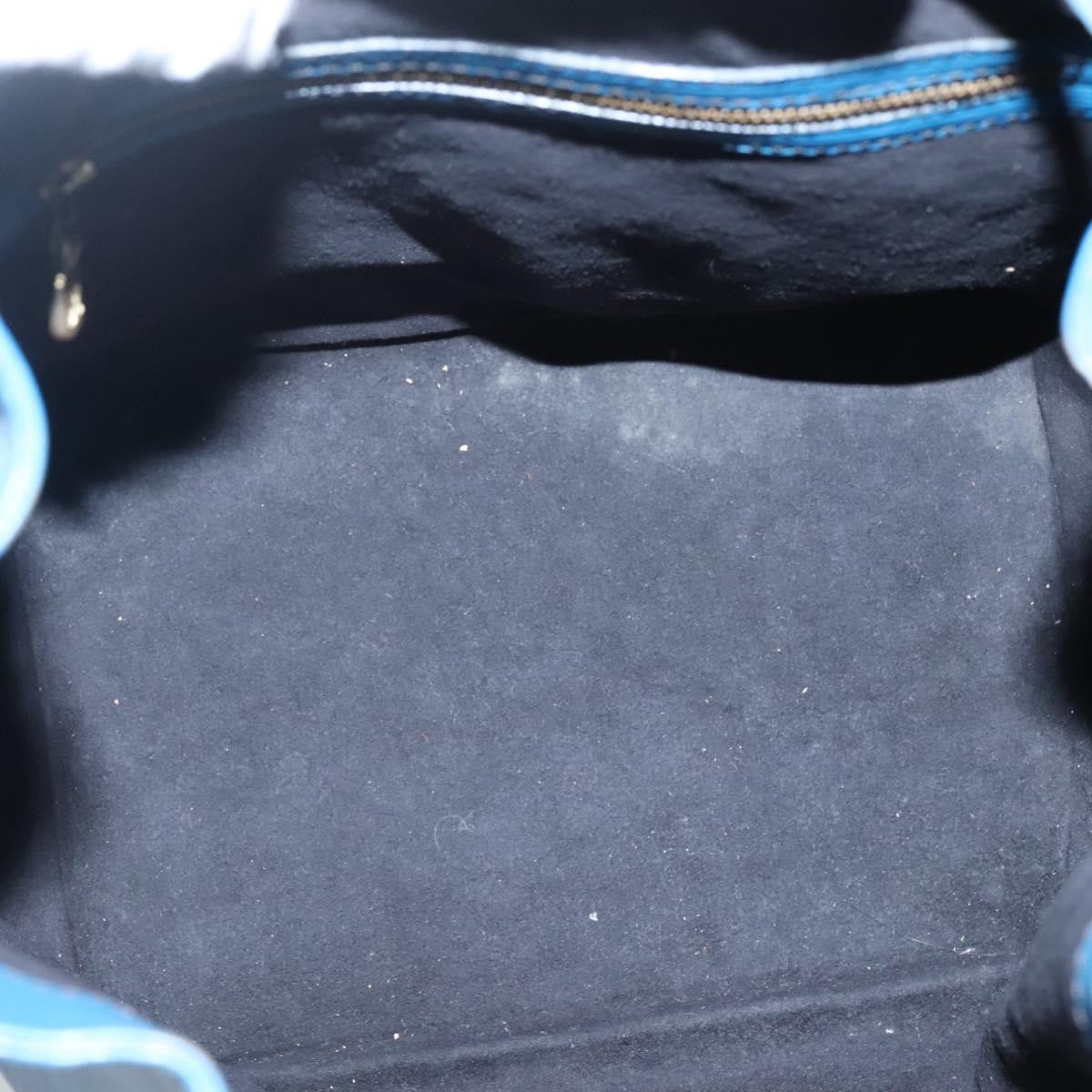 Louis Vuitton Noe Handbag Epi leather, BLUE, LEATHER, Handbag