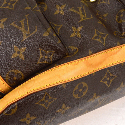 Louis Vuitton Bosphore Backpack Monogram Canvas, BROWN, CANVAS, Backpack