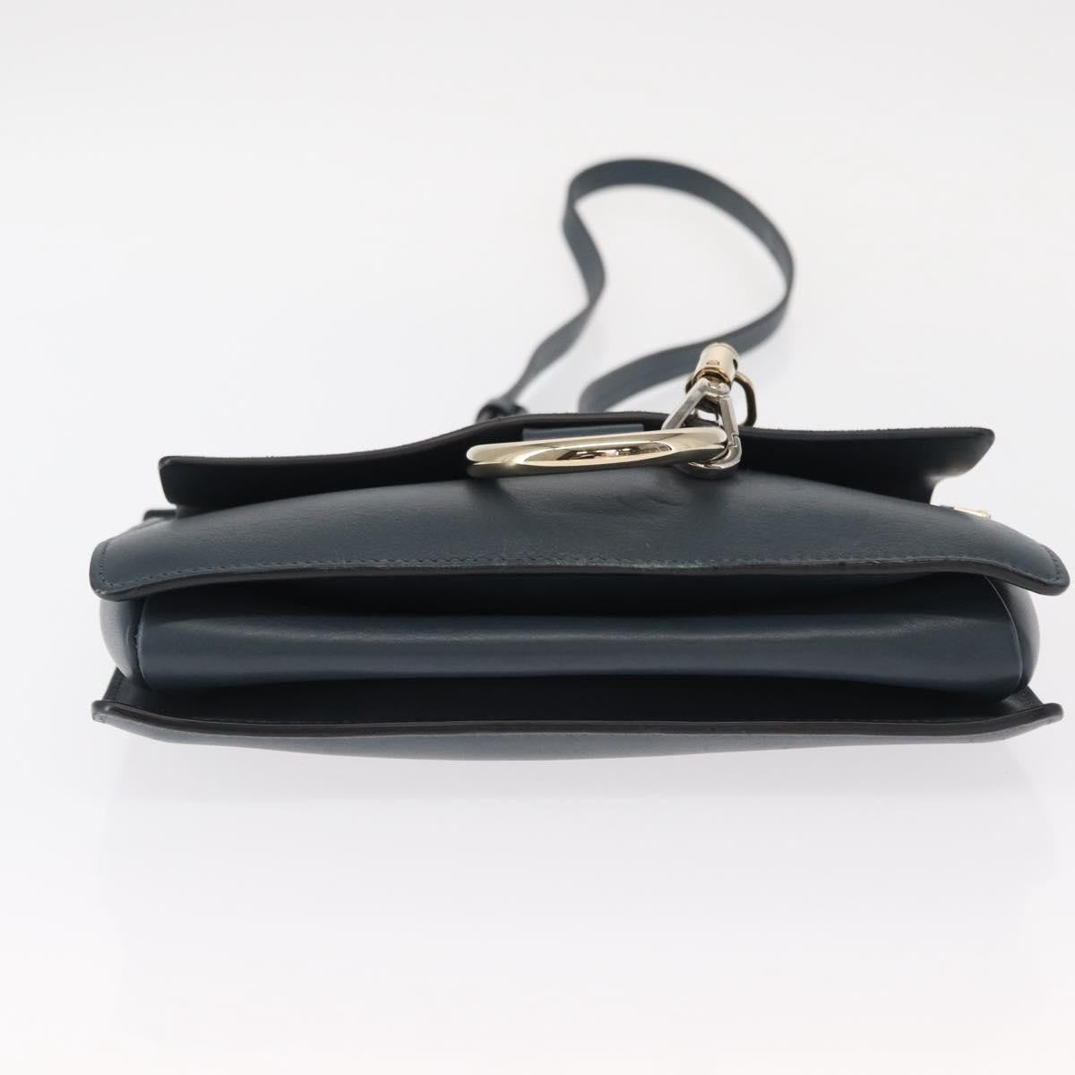 Chloe Faye Shoulder Bag Leather and Suede, GREEN, SUEDE, Shoulder bag