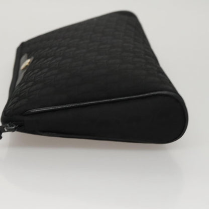 Christian Dior Trotter pouch Canvas, BLACK, CANVAS, Clutche & pouche