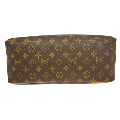 Louis Vuitton Deauville Handbag Monogram Canvas, BROWN, CANVAS, Handbag