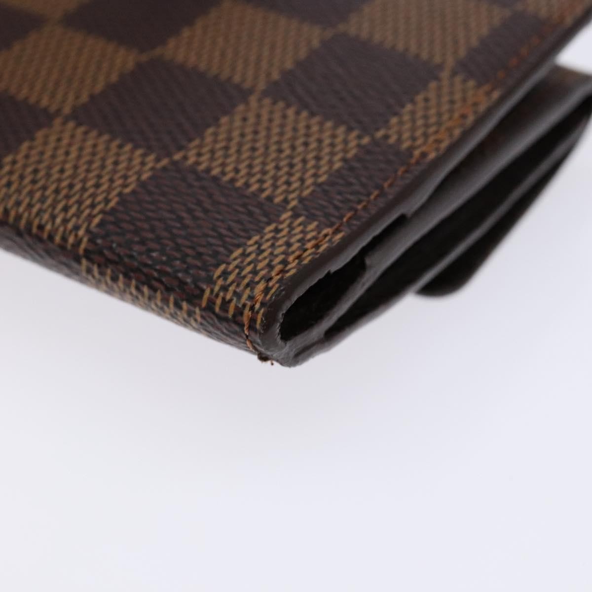 Louis Vuitton Ludlow Wallet Damier, BROWN, CANVAS, Wallets