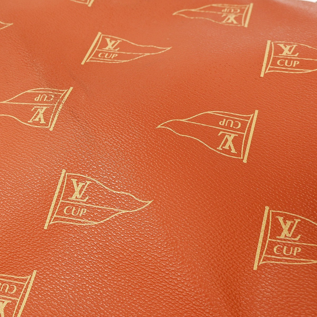 Louis Vuitton Cup Garment Cover Coated Canvas, RED, CANVAS, Travel bag