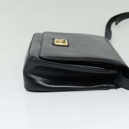 Celine Horse Carriage Shoulder bag Leather, NAVY, LEATHER, Shoulder bag
