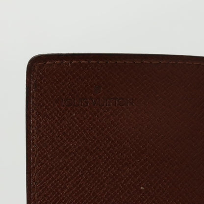 Louis Vuitton Porte Cartes Pression Card Case Monogram Canvas, BROWN, CANVAS, Card Holders