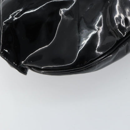 Salvatore Ferragamo Gancini Tote Patent leather, BLACK, PATENT_LEATHER, Tote bag