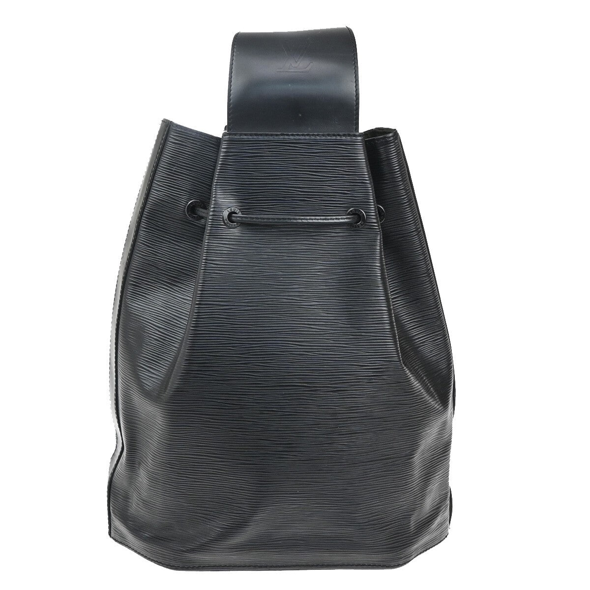 Louis Vuitton Vintage Sac d'Epaule Handbag Epi Leather, BLACK, LEATHER, Handbag