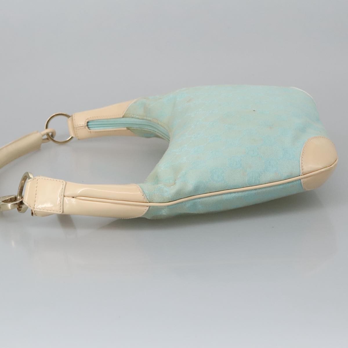 Gucci Vintage Hobo GG Canvas, BLUE, CANVAS, Shoulder bag