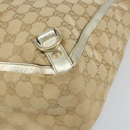 Gucci Abbey D-Ring Tote (Outlet) GG Coated Canvas, BEIGE, CANVAS, Tote bag