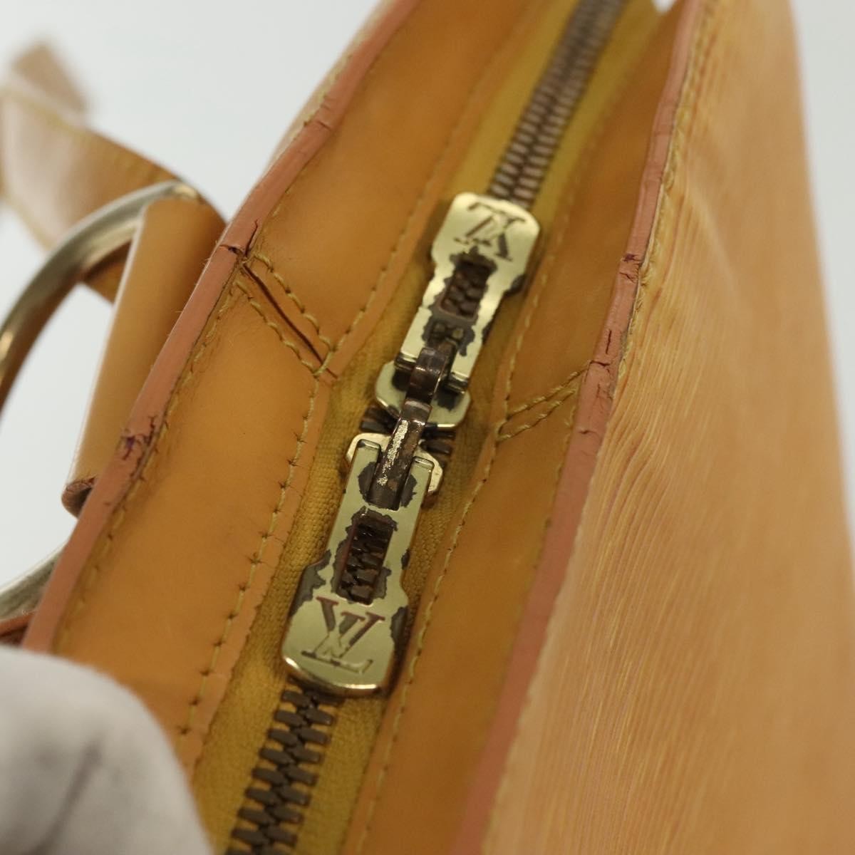 Louis Vuitton Gobelins Backpack Epi Leather, YELLOW, LEATHER, Backpack