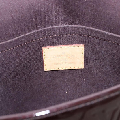 Louis Vuitton Bellflower Handbag Monogram Vernis, PURPLE, PATENT_LEATHER, Shoulder bag