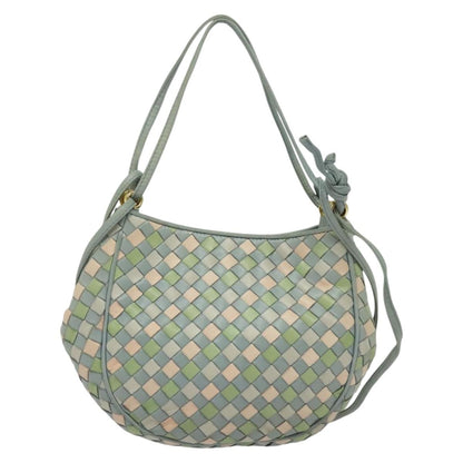 Bottega Veneta Drawstring Hobo Intrecciato Nappa, BLUE, LEATHER, Shoulder bag