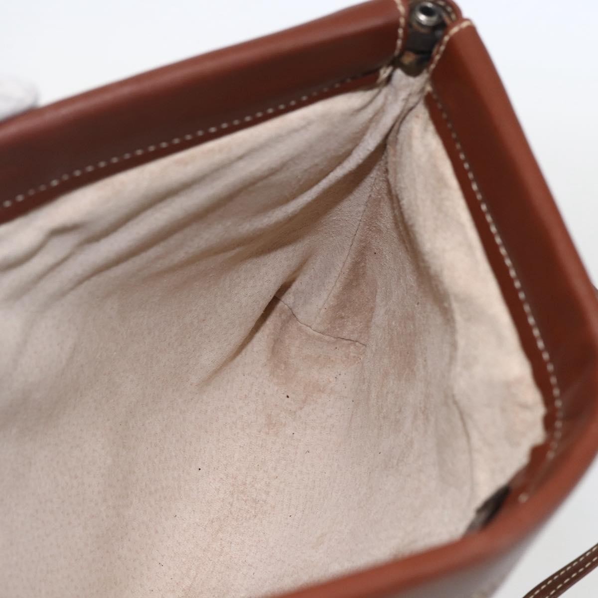Gucci Vintage Shoulder Bag Leather, WHITE, LEATHER, Shoulder bag