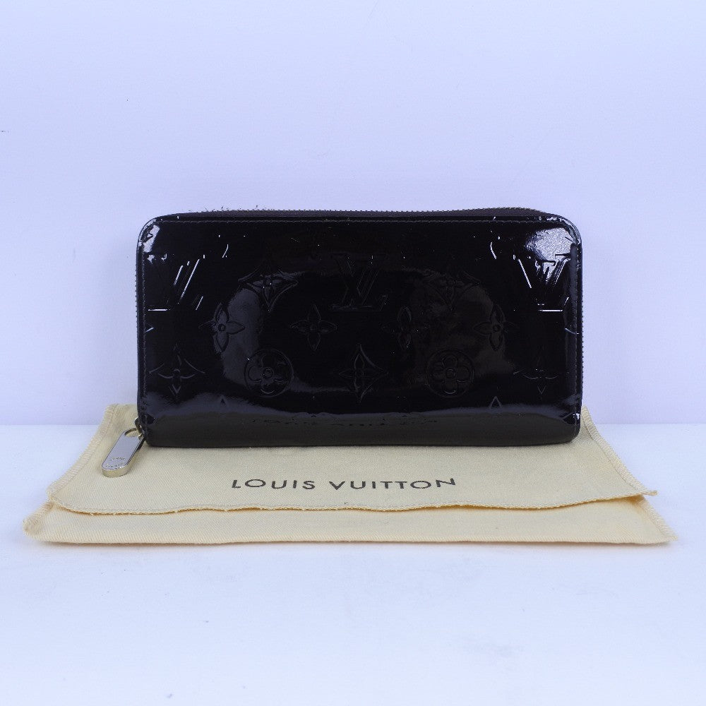 Louis Vuitton Porte-Monnaie Zippy Wallet Monogram Vernis, BURGUNDY, PATENT_LEATHER, Wallets