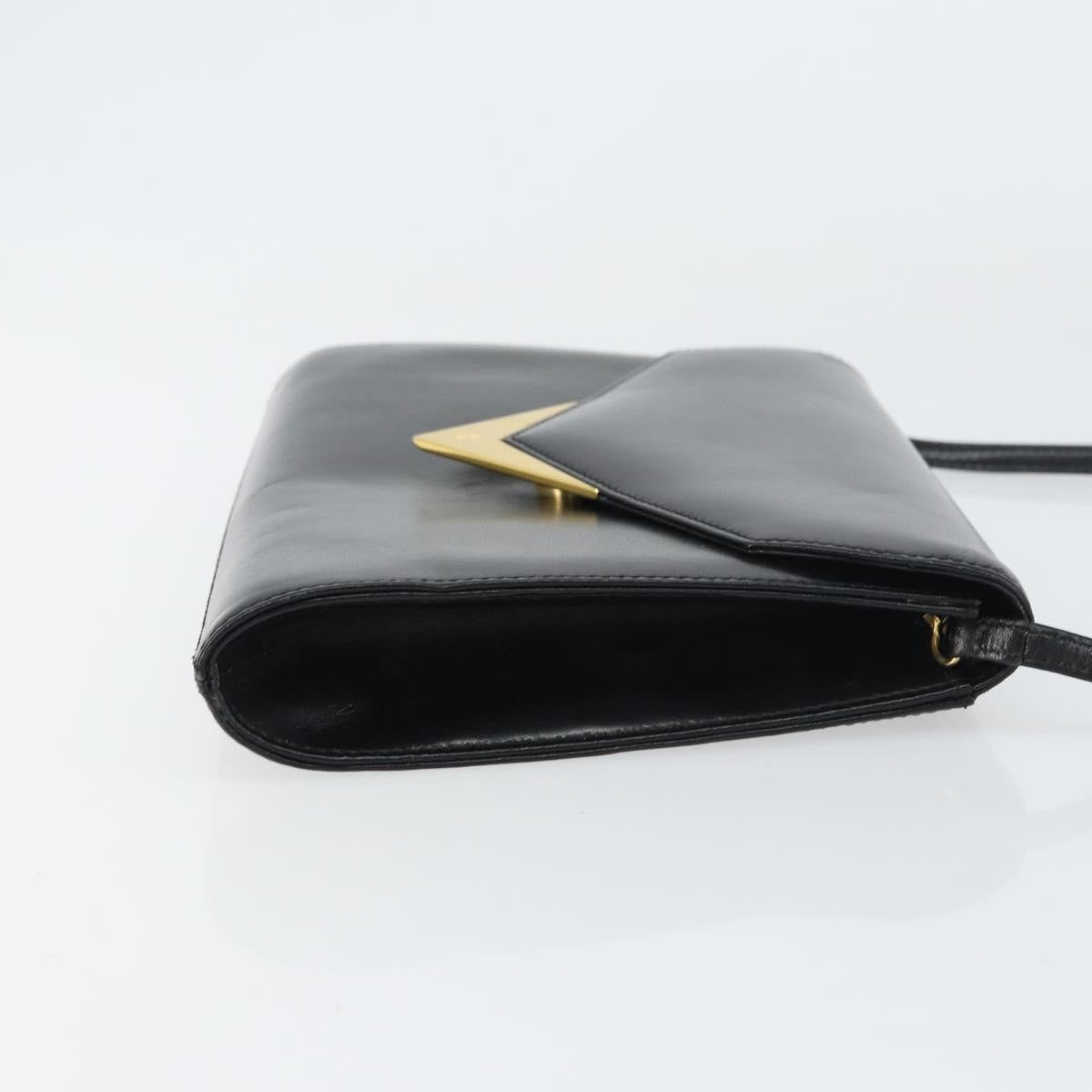 Givenchy Vintage 4G shoulder bag Leather, BLACK, LEATHER, Shoulder bag