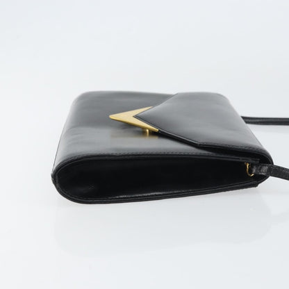 Givenchy Vintage 4G shoulder bag Leather, BLACK, LEATHER, Shoulder bag
