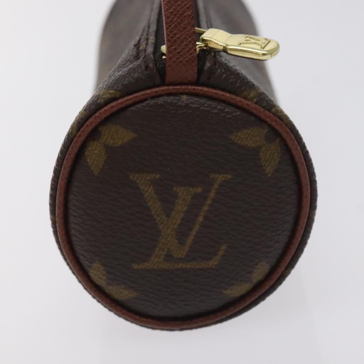 Louis Vuitton Papillon Pochette Monogram Canvas, BROWN, CANVAS, Handbag