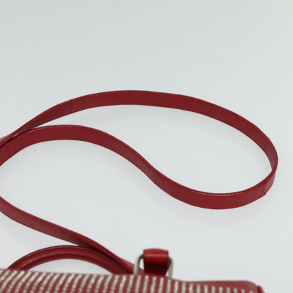 Saint Laurent Classic Baby Duffle Bag Leather, RED, LEATHER, Travel bag